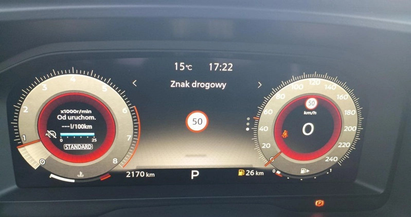 Nissan Qashqai cena 157900 przebieg: 2170, rok produkcji 2023 z Biała małe 172